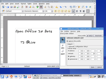 T2 Live Desktop